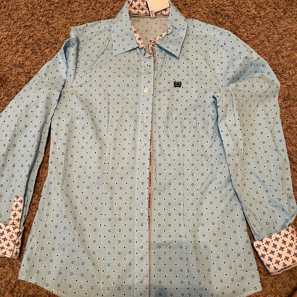 cinch button up